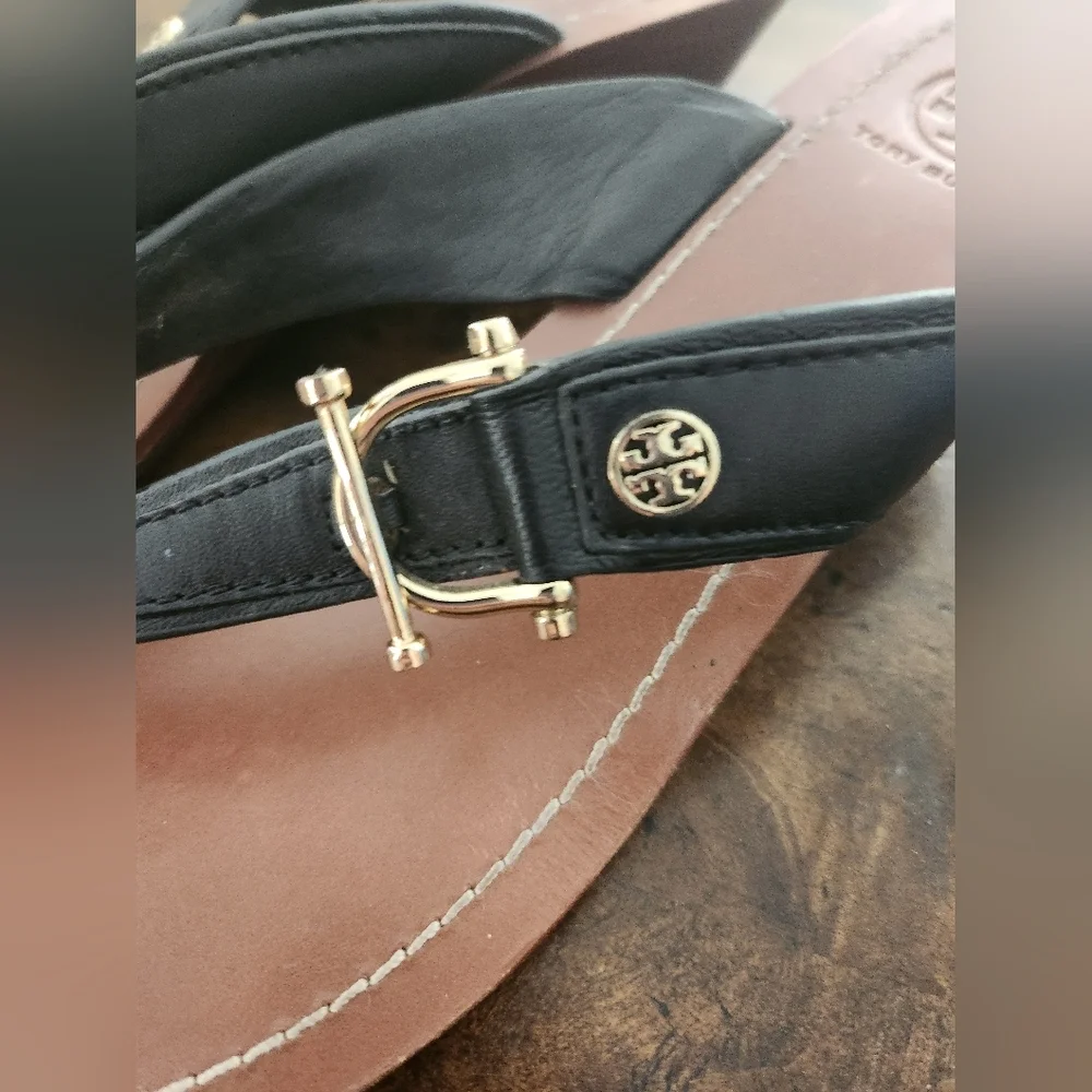 Tory Burch Mestico Wedge Sandals size 8.5